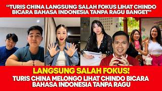 Turis China Langsung Salah Fokus! Liat Chindo Bicara Bhsa I0ndonesia, Reaksinya Bikin Semua Melongo!