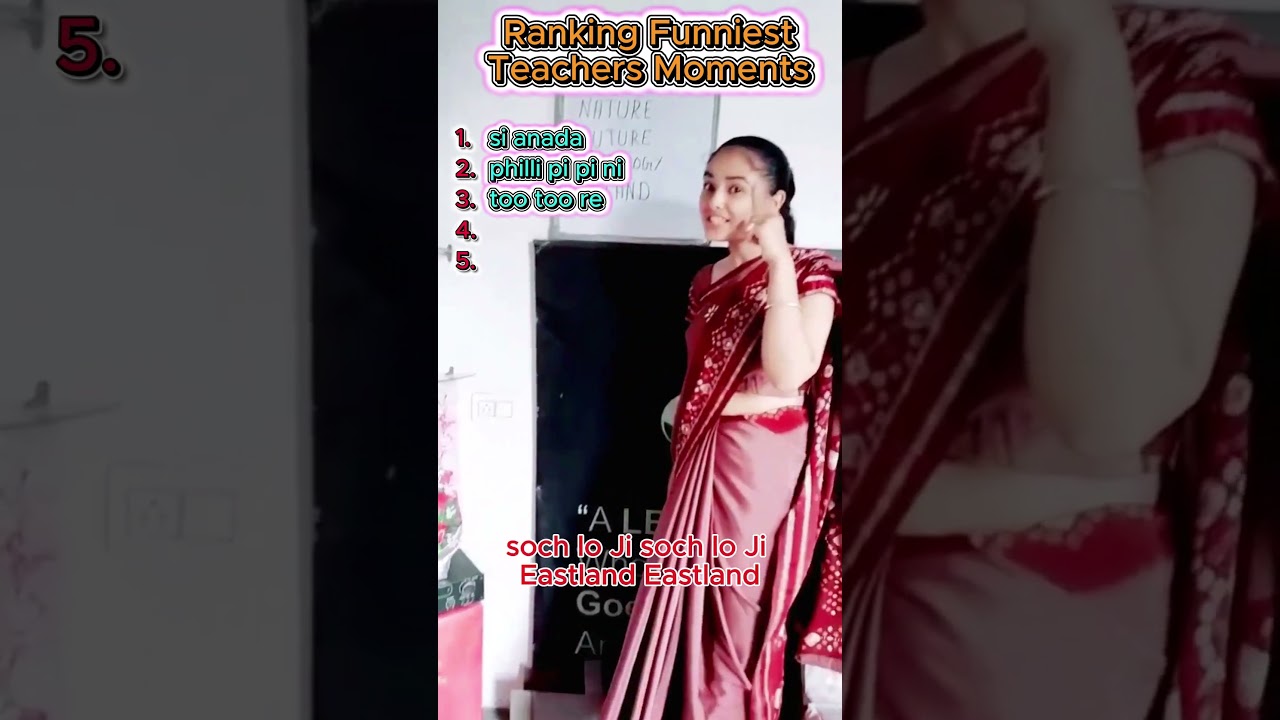 😅 Ranking Funniest Teachers  Moments Part1🤣 