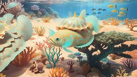 Trippy Diving / Ai Animation 4K