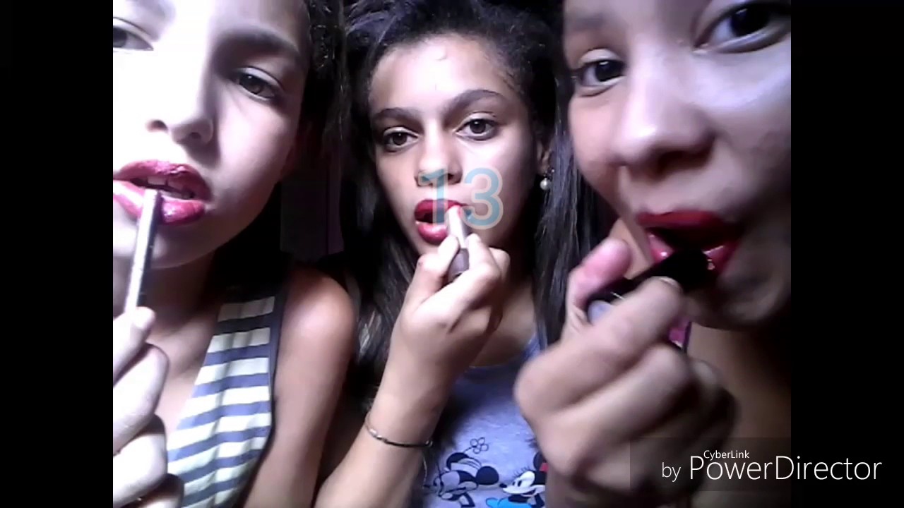 100 camadas de batom 💄