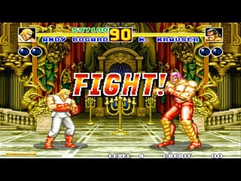 Fatal Fury 2 arcade Gameplay Playthrough Longplay