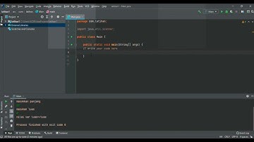 Latihan Program Java Sederhana Dengan Operator Matematika/Luas Persegi Panjang!