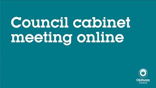 Cabinet Meeting Oldham Council 17th November 2025