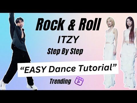 ITZY ' ROCK AND ROLL' Mirrored Kpop Dance Tutorial Easy step by step Slayprince 