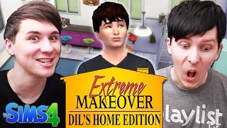 EXTREME MAKEOVER DIL’S HOME EDITION - Dan and Phil Play: Sims 4 #13