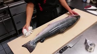 How to Filet a Whole Salmon