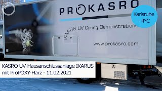 IKARUS demonstration by ProKASRO - How to rehabilitate house connections fast and easy! Resimi