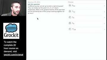 Grockit GMAT TV Lesson 6, Part 2 (Quantitative Word Problems)