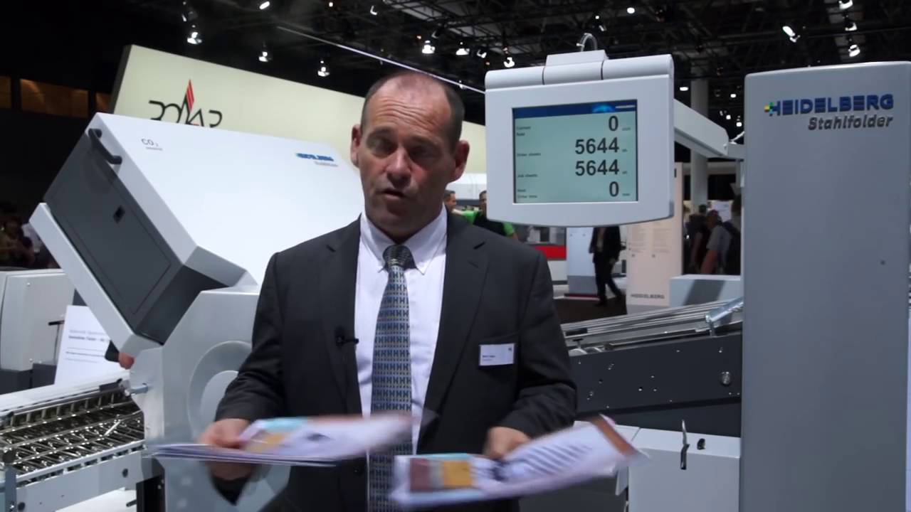 pressed cafe drupa 2016: Stahlfolder TH 82-P