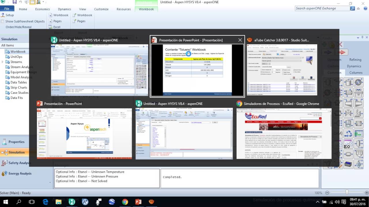 HYSYS - 02   Simulación, Datos y Corrientes