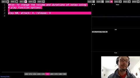 Sonic Pi Tutorial - Volume and Duration