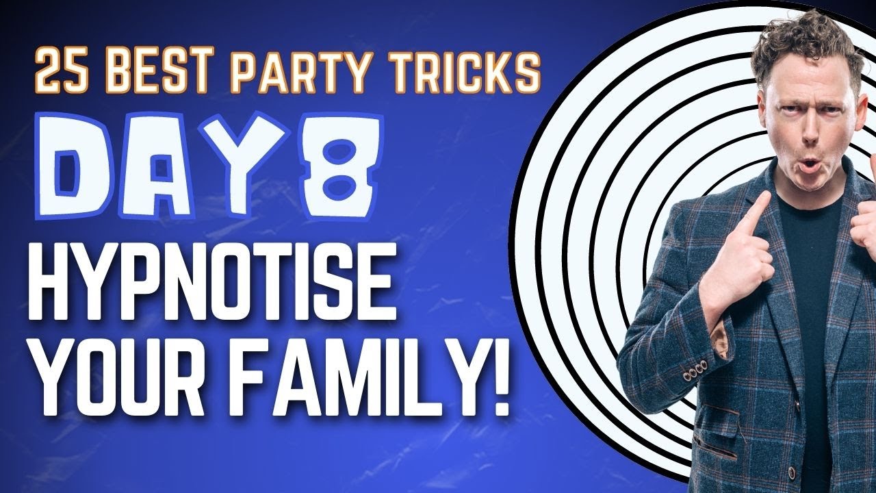 The 25 BEST Christmas Party Tricks You Should Know | 8 of 25 | Hypnotise your Family!