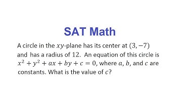 SAT Math