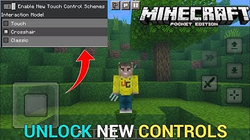 How To Unlock New Touch Controls In Minecraft Pe 1.19 Update