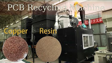 PCB Crushing and Sorting Machine | How to recycle the scrap PCB
