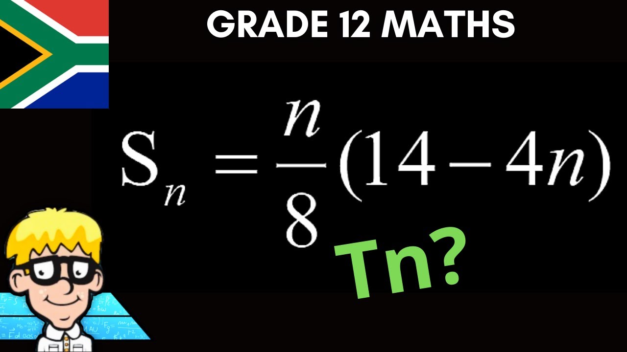 Tn Sequence Math 10d) Use Sn to find Term | Try - YouTube