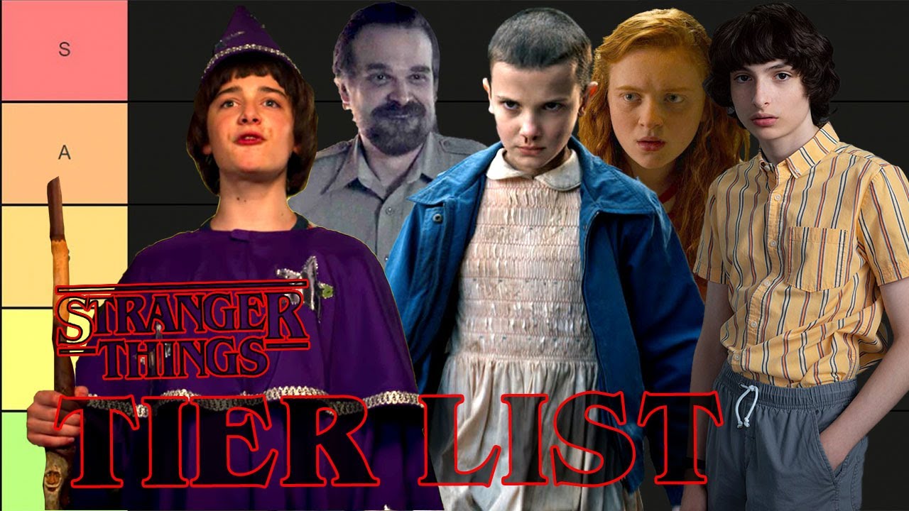 Classifico TUTTI I Personaggi Di STRANGER THINGS Tier List YouTube Classifico TUTTI I Personaggi Di STRANGER THINGS Tier List YouTube