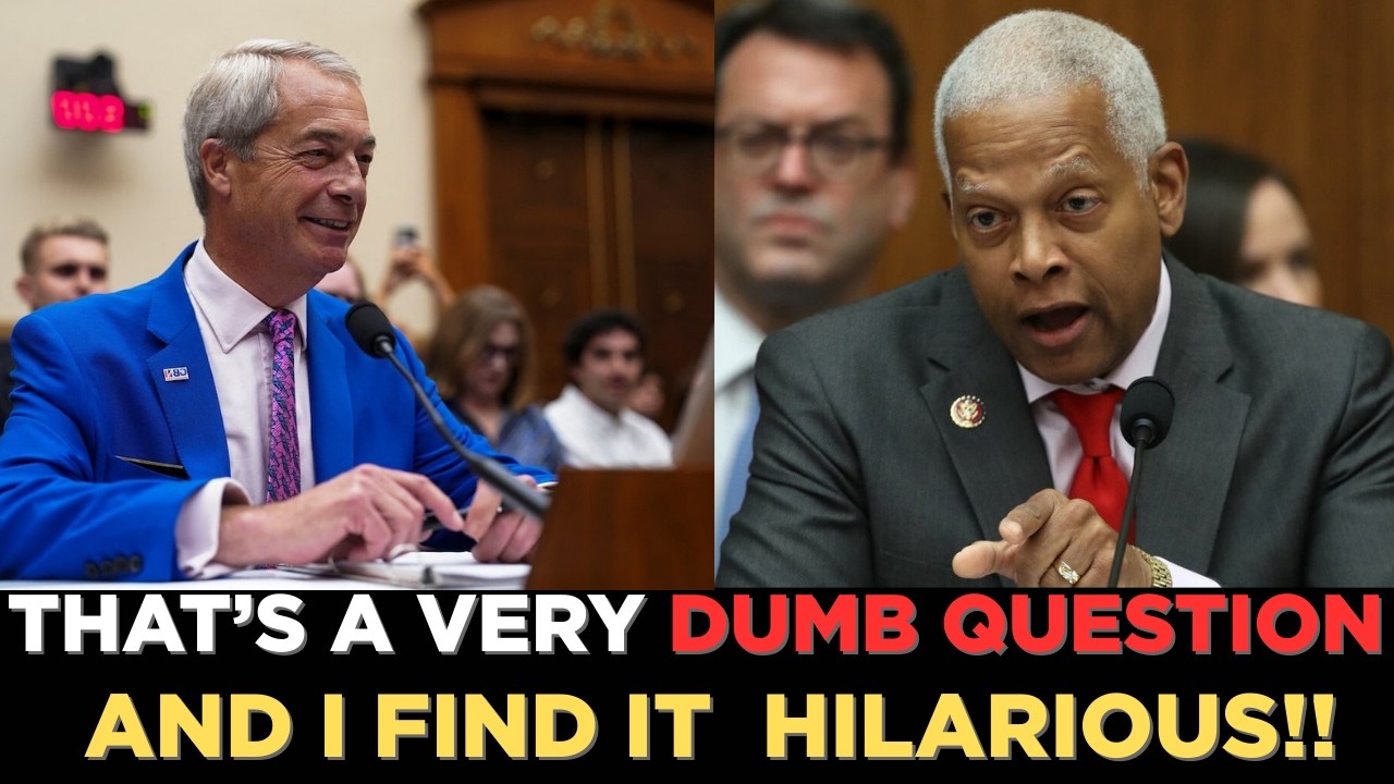 Congress ERUPTS In Laughter As Nigel Farage OPENLY Leaves Democrat Hank Johnson Looking FOOLISH..!!