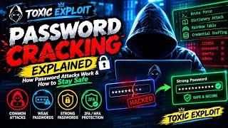 Password Cracking Explained 🔐 | How Password Attacks Work & How to Stay Safe