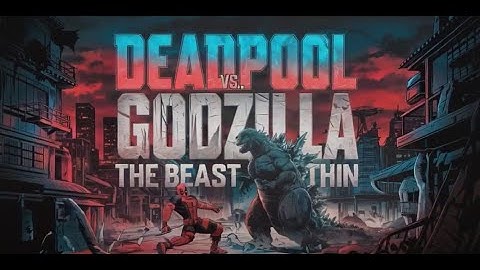 Deadpool vs. Godzilla: The Ultimate Showdown of Chaos and Destruction!