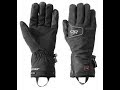 Using outdoor research heated gloves  the warming store