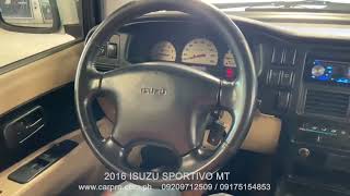 2016 ISUZU SPORTIVO  MT