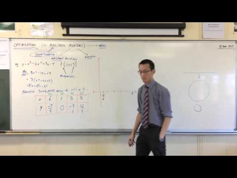 Max/Min Problems (2 of 3: Using a Table of Values to Determine Absolute Maxs/Mins)