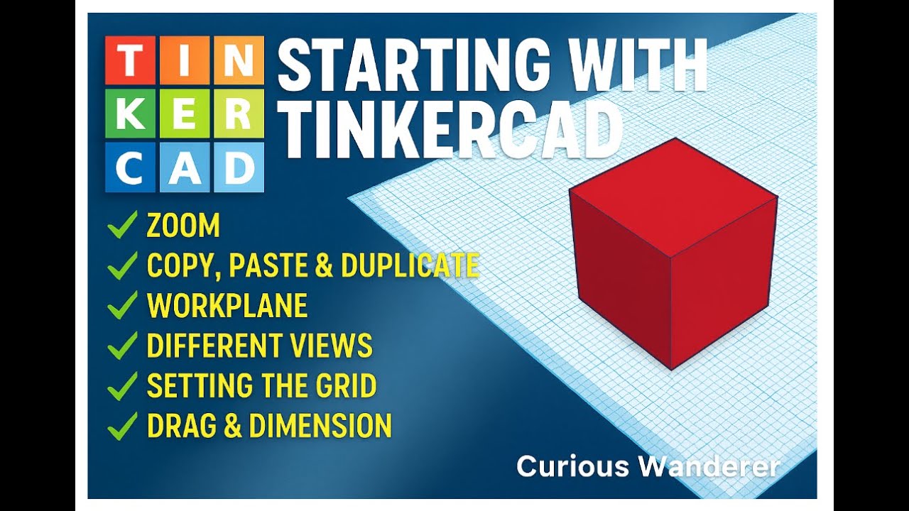 1 Introduction to Tinkercad Designs - YouTube