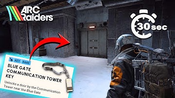 Where to use Blue Gate Communication Tower Key • ARC Raiders (Quick Guide)