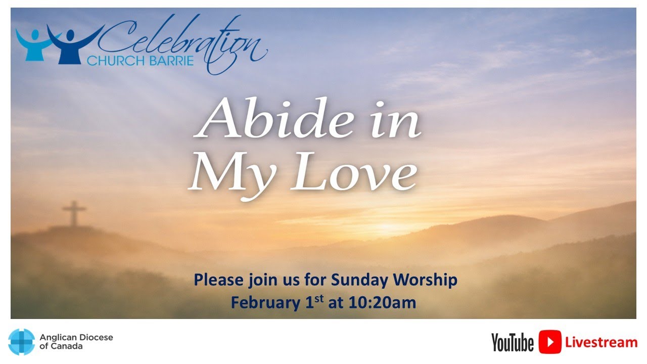 Celebration Church Barrie Sunday morning worship service. February 1st, 2026.