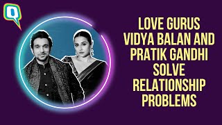 Vidya Balan And Pratik Gandhi Play Love Gurus | Quint Neon