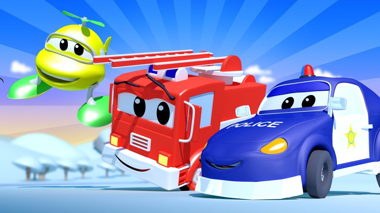 Die Kleinen Autos In Car City Die Kleinen Streifenwagen Autopolis Cartoons Fur Kinder Youtube