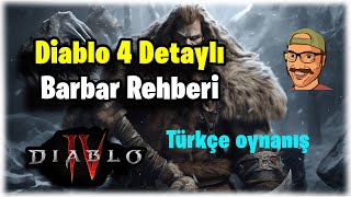 Diablo 4 Detaylı Barbar Rehberi Türkçe Oynanış Burgaç(whirlwind) rehberi