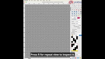Weave Generator in ArahPaint: Find seamless repeat