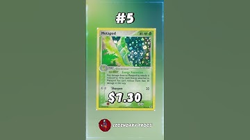 Top 5 Metapod Pokemon Cards #metapod