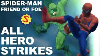 Spider-Man: Friend or Foe - All Super Moves / Hero Strikes