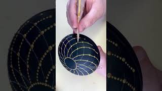 Dot mandala painting #art #satisfying #artist #painting