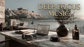 Ambient Focus Music for Work - Serene Parthenon Deep Focus Workspace