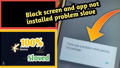 PUBG MOBILE LITE New update 0.21.0 black screen and There was a problem while parsing the package 💯