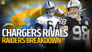 The final video in "get to know your rivals" series, featuring las
vegas raiders. how will chargers fair against raiders this year? let
me kn...