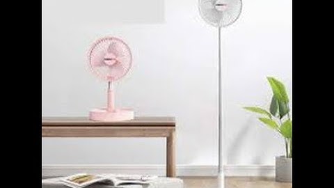 QUẠT SẠC ĐIỆN GẤP GỌN Nanoco NFF1617 - tiện lợi mọi lúc mọi nơi