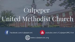 Sunday May 22, 2022 @ Culpeper UMC