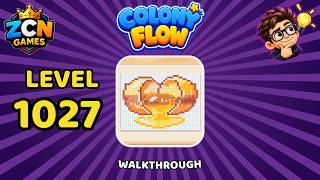 Colony Flow Level 1027 Walkthrough | New Update | Full Solution