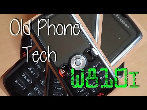 Old Phone Tech: Sony Ericsson w810i [2006]
