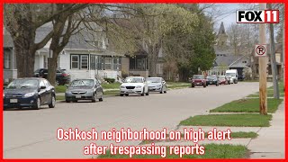 Masked trespasser in Oshkosh neighborhood by WLUK-TV FOX 11 644 views 7 days ago 5 minutes, 59 seconds