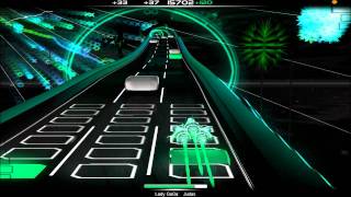 Audiosurf PC gameplay - Lady GaGa: Judas