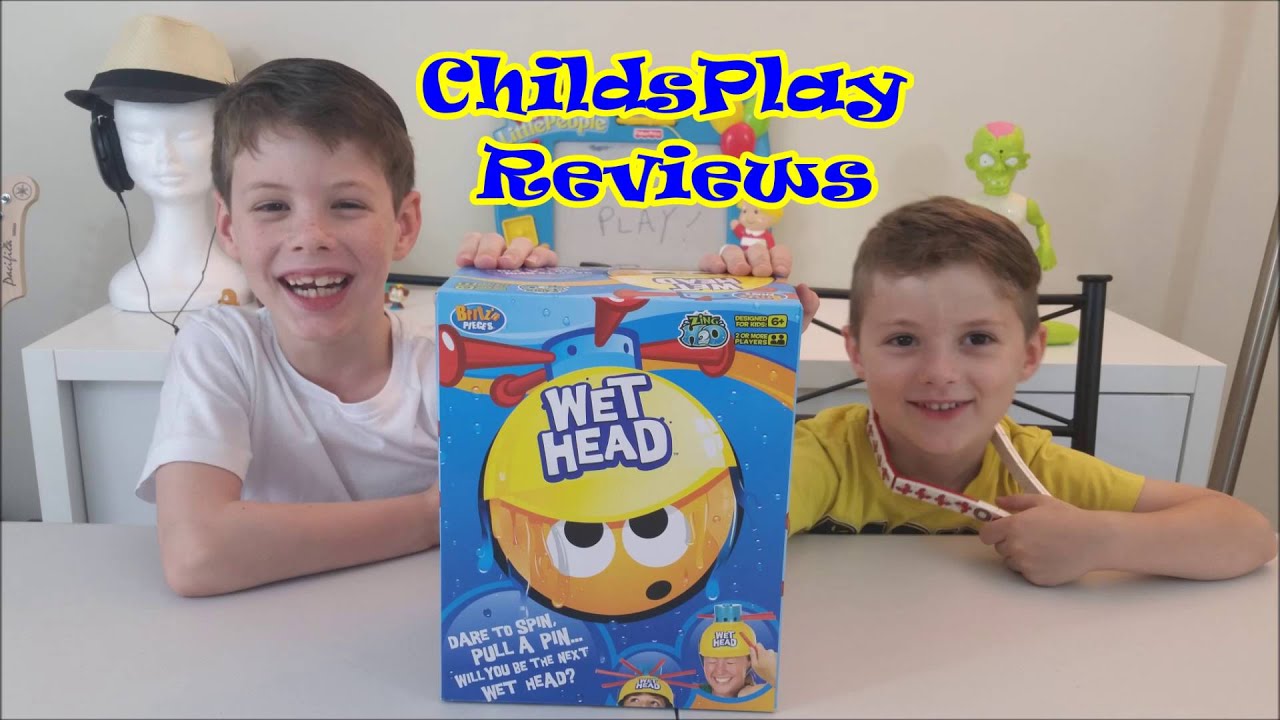 William and Harry "Wet Head" Game Review YouTube