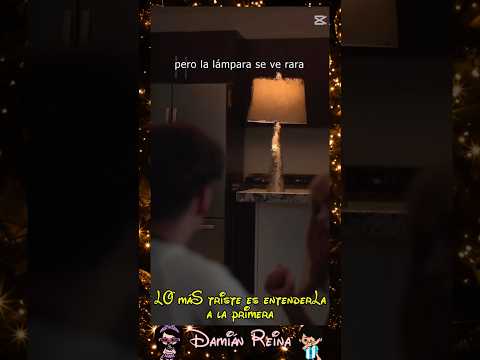 La lámpara se