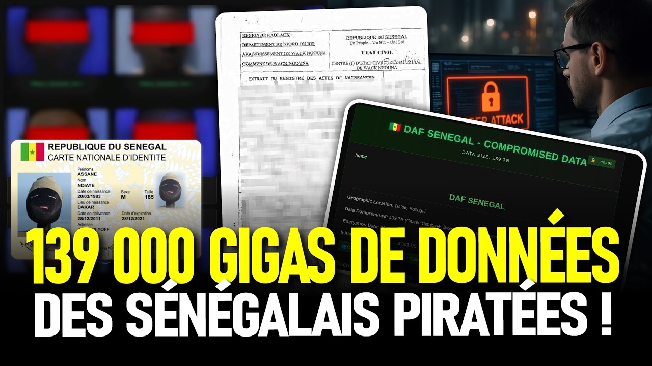Leeral Ci Cyberattaque Bi Am DAF, Li Hackers Yi Annoncés ! 139TB, Darkweb, Sénégal en Danger ?