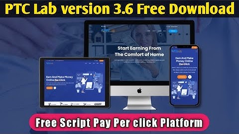 ptcLAB - Pay Per Click Platform version 3.6 free script download